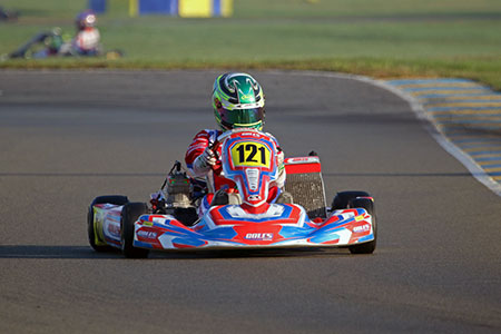 Lachlan Robinson On Pole For IAME International Final 2017