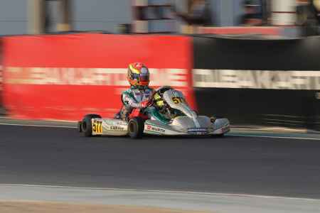 Alessandro Stura X30 Challenge UAE Round 1 - X30 Shifter Dubai Kartdrome