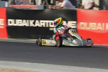 Silvio Musso X30 Shifter Dubai Kartdrome