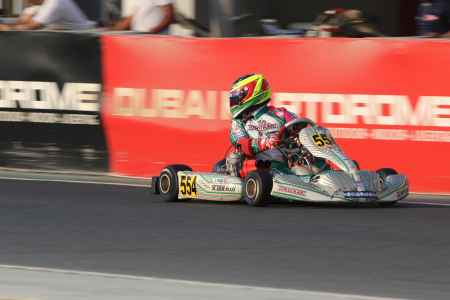 Silvio Musso X30 Shifter Dubai Kartdrome