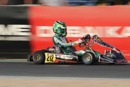 Lachlan Robinson - Junior X30 - Dubai Kartdrome
