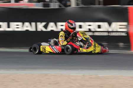 Maz Chughtai - X30 Senior - X30 Challenge UAE Round 1 - Dubai Kartdrome