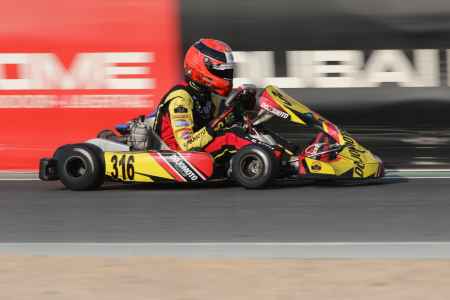 Maz Chughtai - X30 Senior - X30 Challenge UAE Round 1 - Dubai Kartdrome