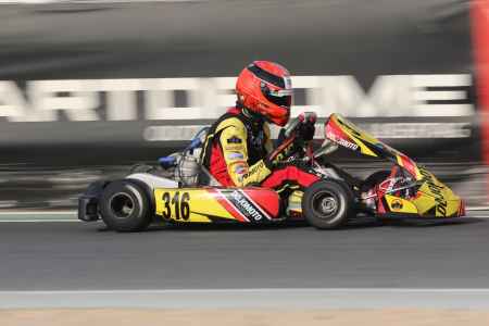 Maz Chughtai - X30 Senior - X30 Challenge UAE Round 1 - Dubai Kartdrome